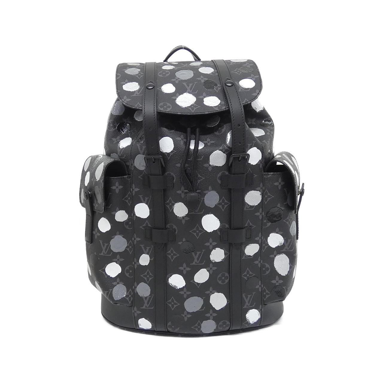 LOUIS VUITTON Monogram Eclipse (LV X YK) Christopher MM M46403双肩包