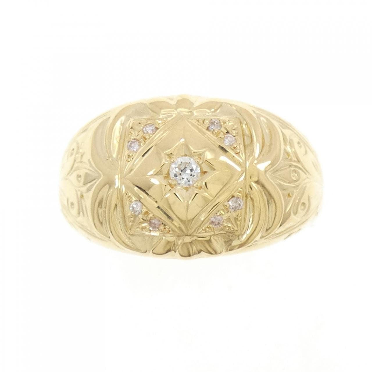 [新品] K18YG鑽石0.10CT