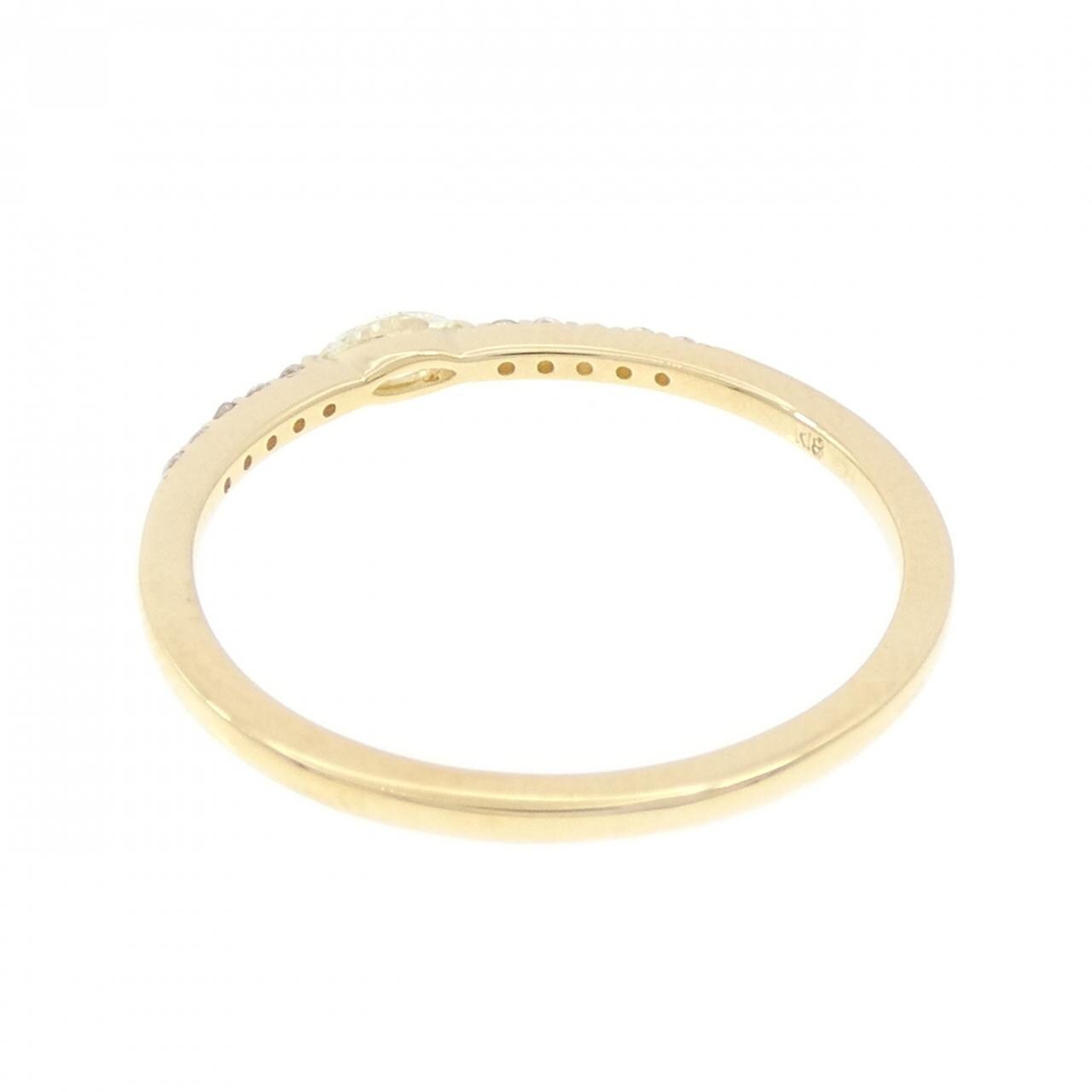 【新品】K18YG ダイヤモンド リング 0.15CT