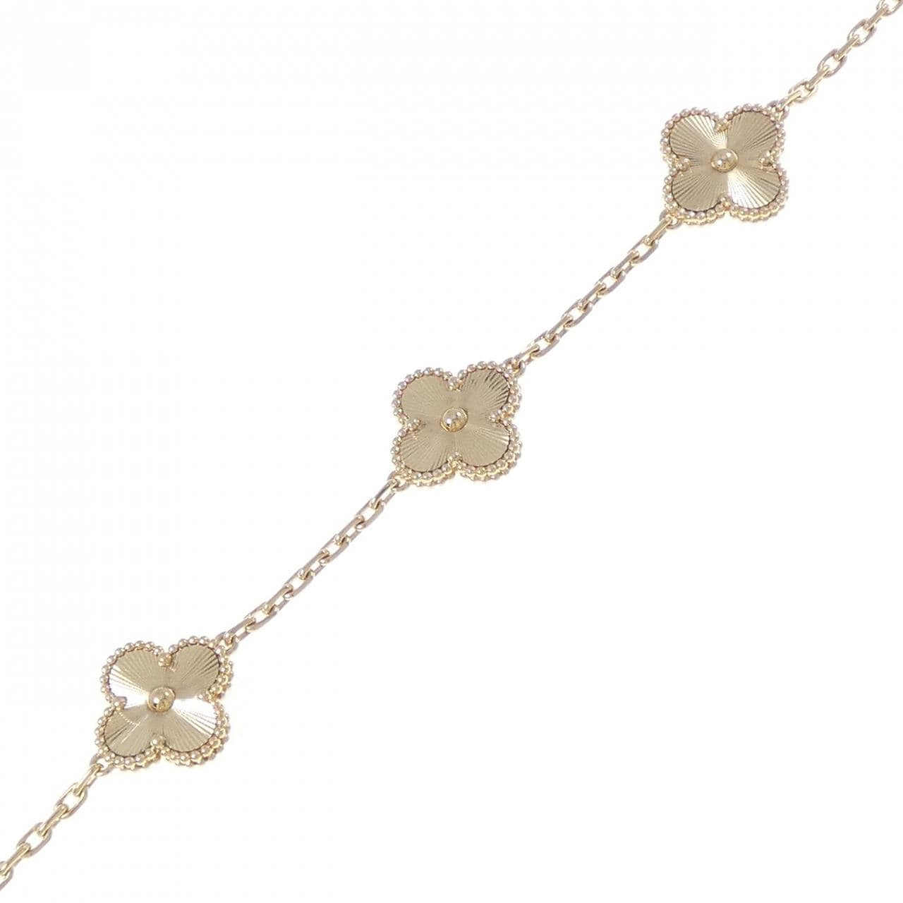 ヴァンクリーフ&アーペル ヴィンテージ アルハンブラ 5モチーフ ブレスレット