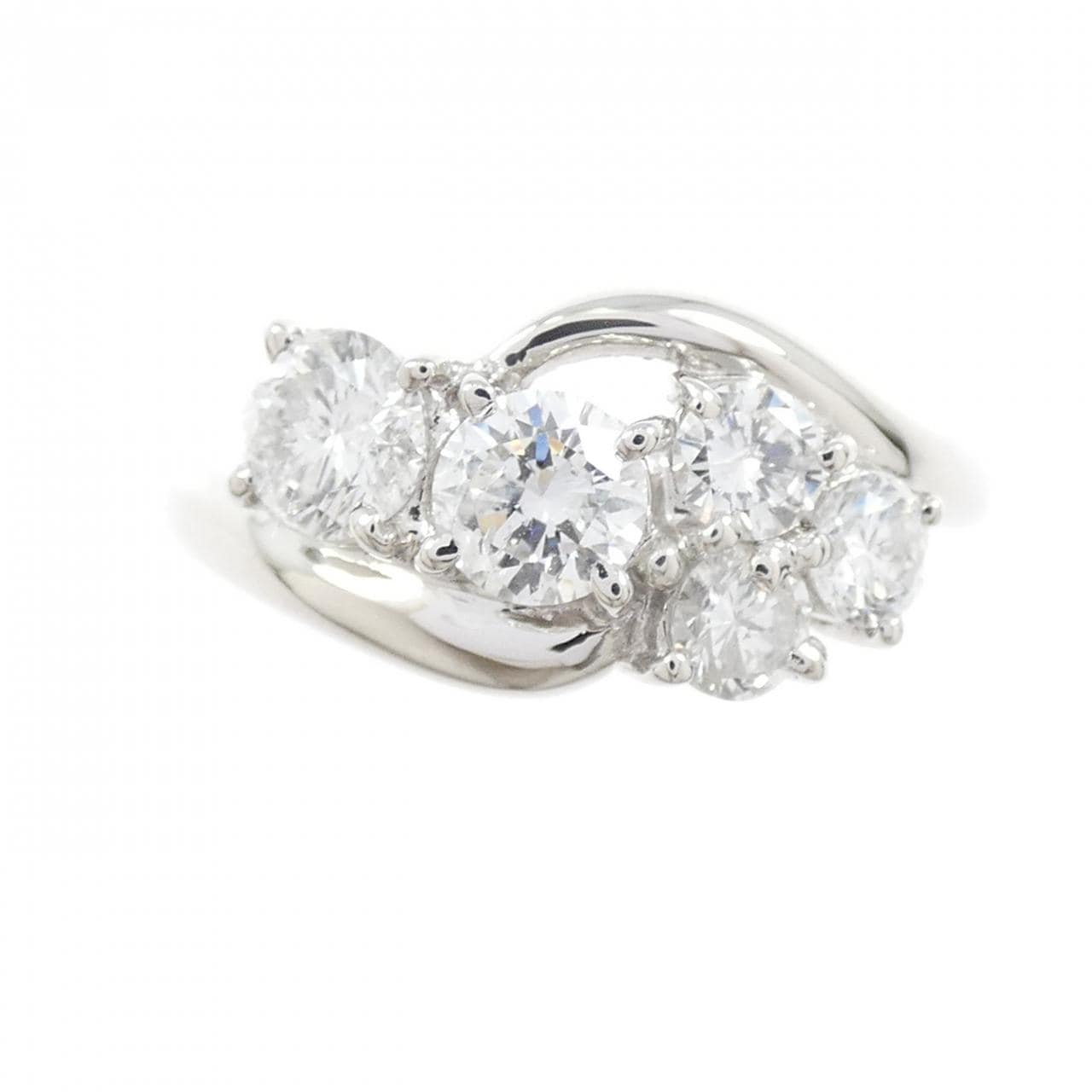 PT900 ダイヤモンド リング 0.664CT