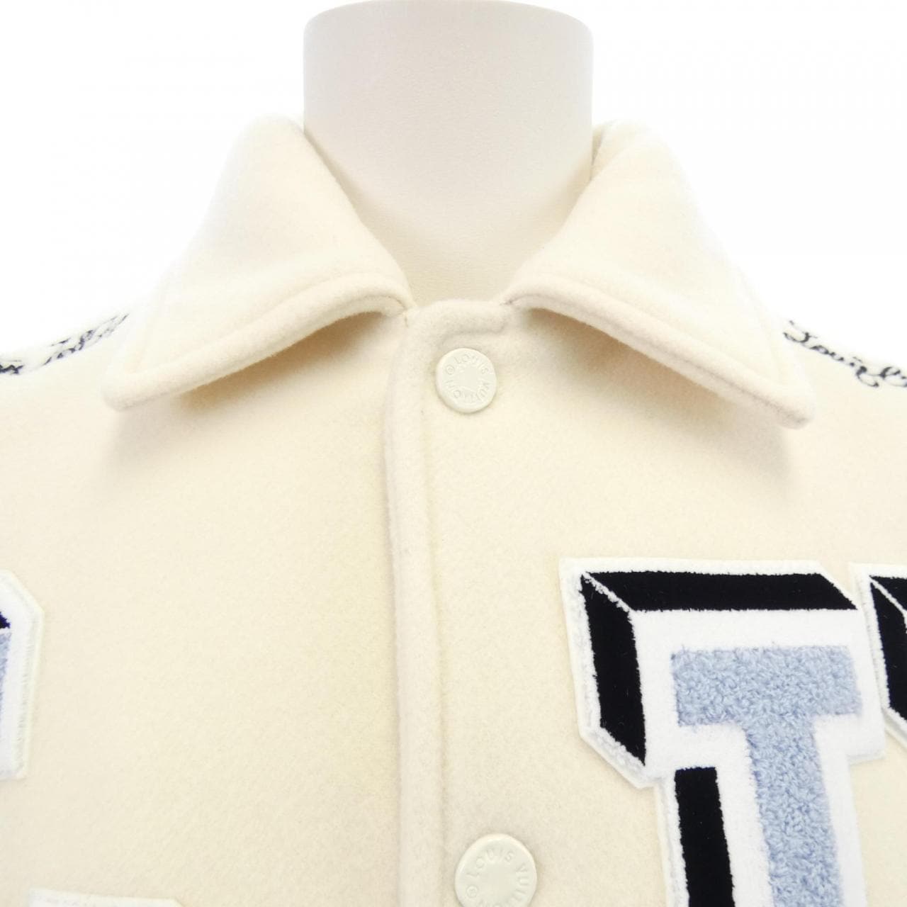 ルイヴィトン LOUIS VUITTON マルチパッチミックスドレザーバーシティブルゾン HNL91EMJY スタジャン