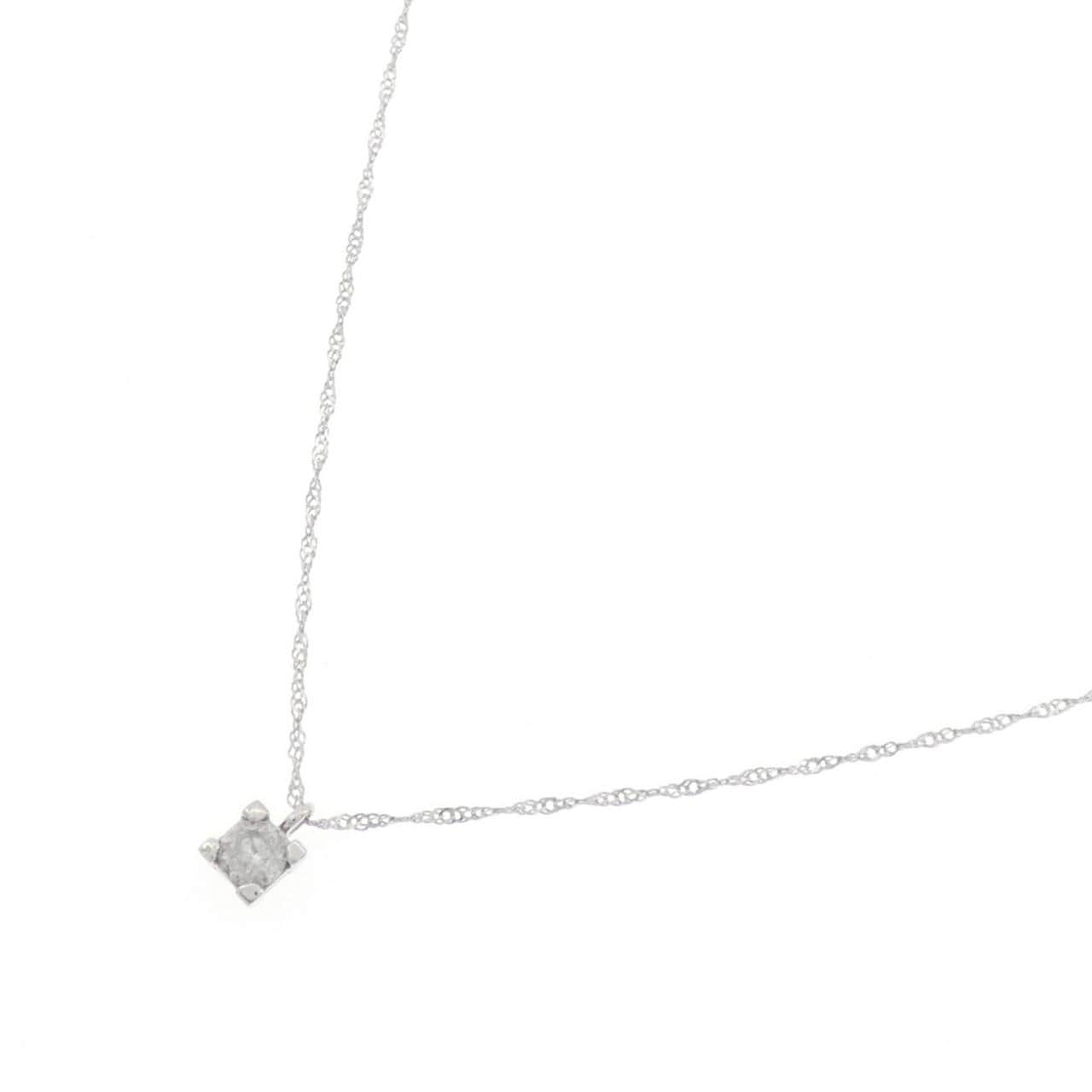 PT900/PT850 ダイヤモンド ネックレス 0.12CT
