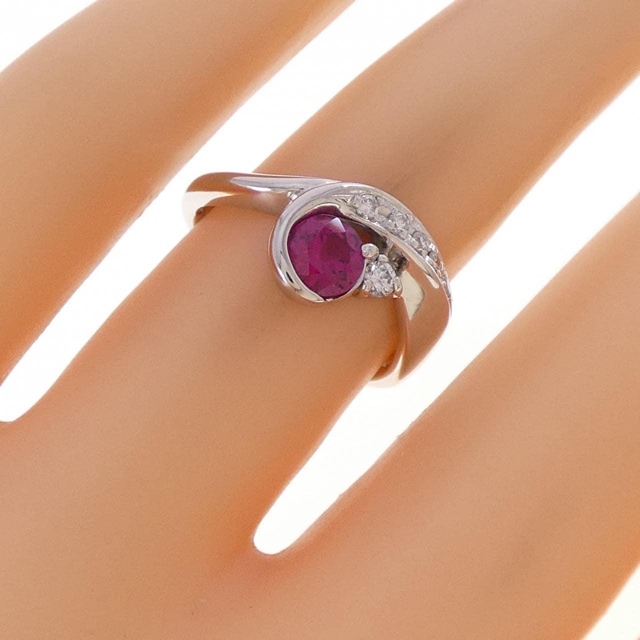 PT ルビー リング 0.50CT