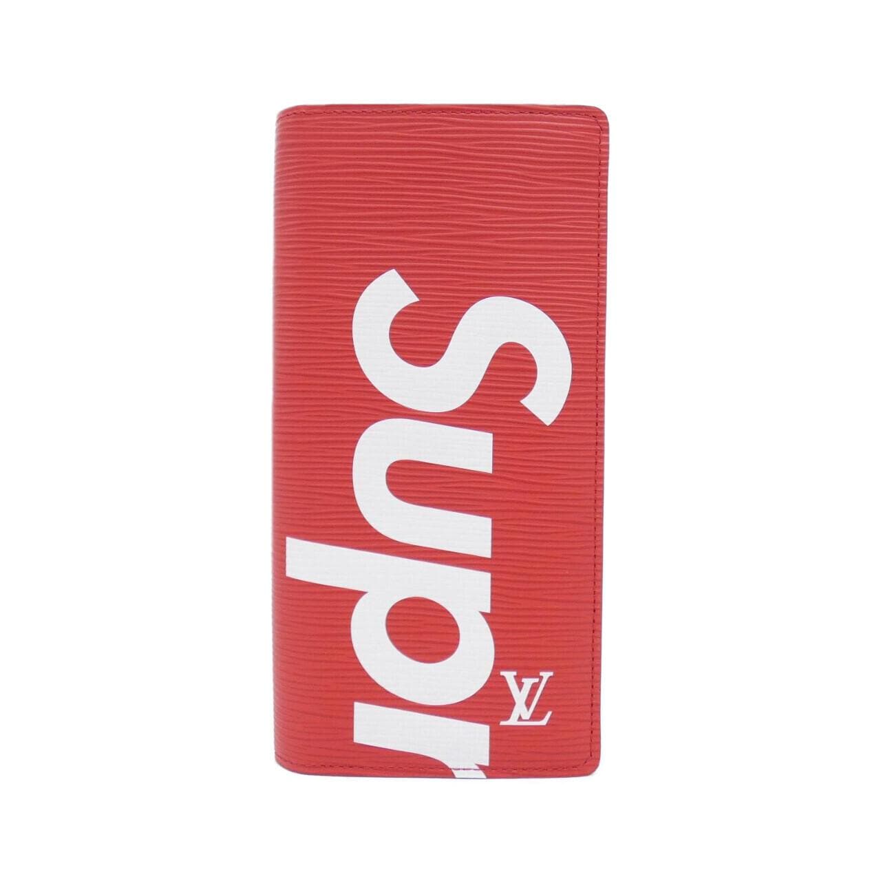ルイヴィトン エピ(SUPREME) ポルトフォイユ ブラザ M67719 財布