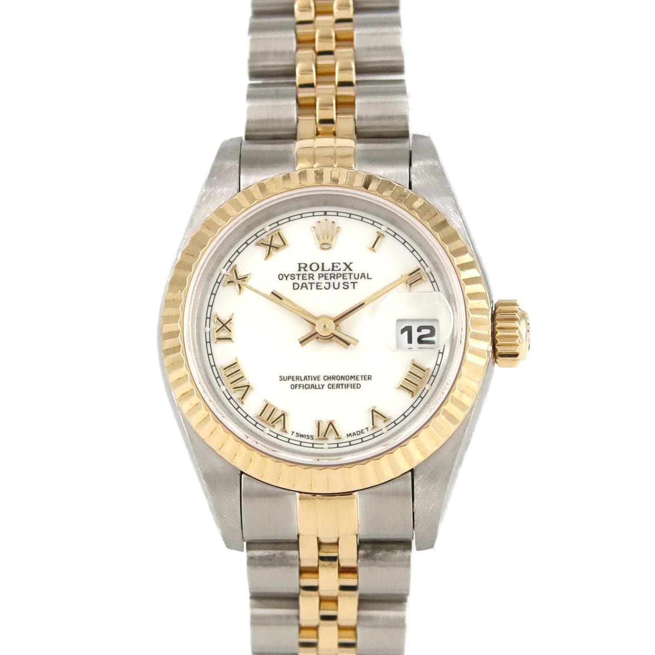ロレックス デイトジャスト 69173 SSxYG 自動巻 W番