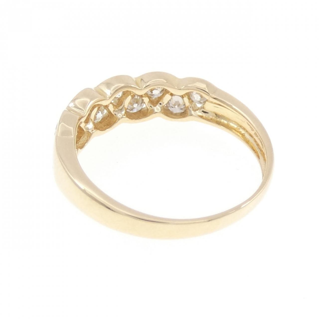 K18YG ダイヤモンド リング 0.50CT