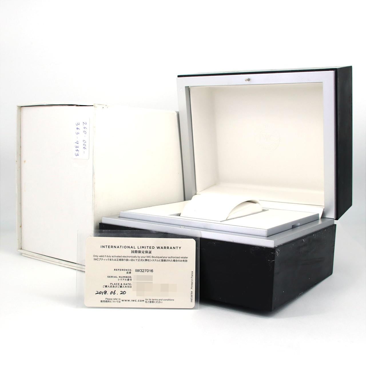 IWC パイロットウォッチ･マークXVIIIプティ･プランス" IW327016 SS 自動巻