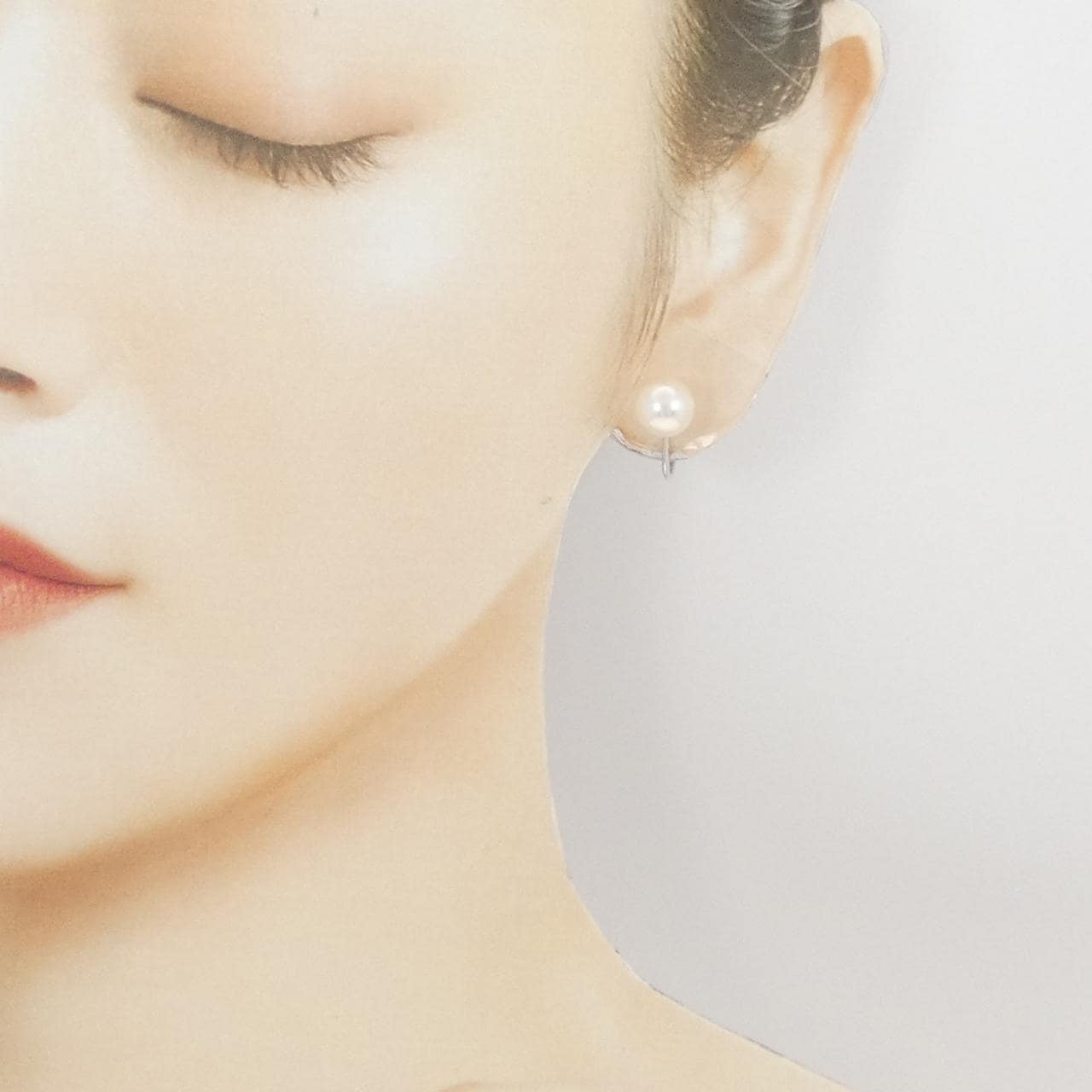 ミキモト アコヤパール イヤリング 8.4mm