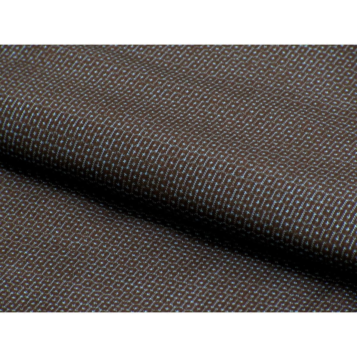 男物　１００山　証紙付　きもの・羽織　２点セット【本場奄美大島紬】