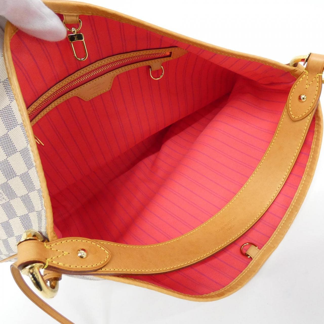 LOUIS VUITTON Damier Azur Delightful PM N41447 Shoulder Bag