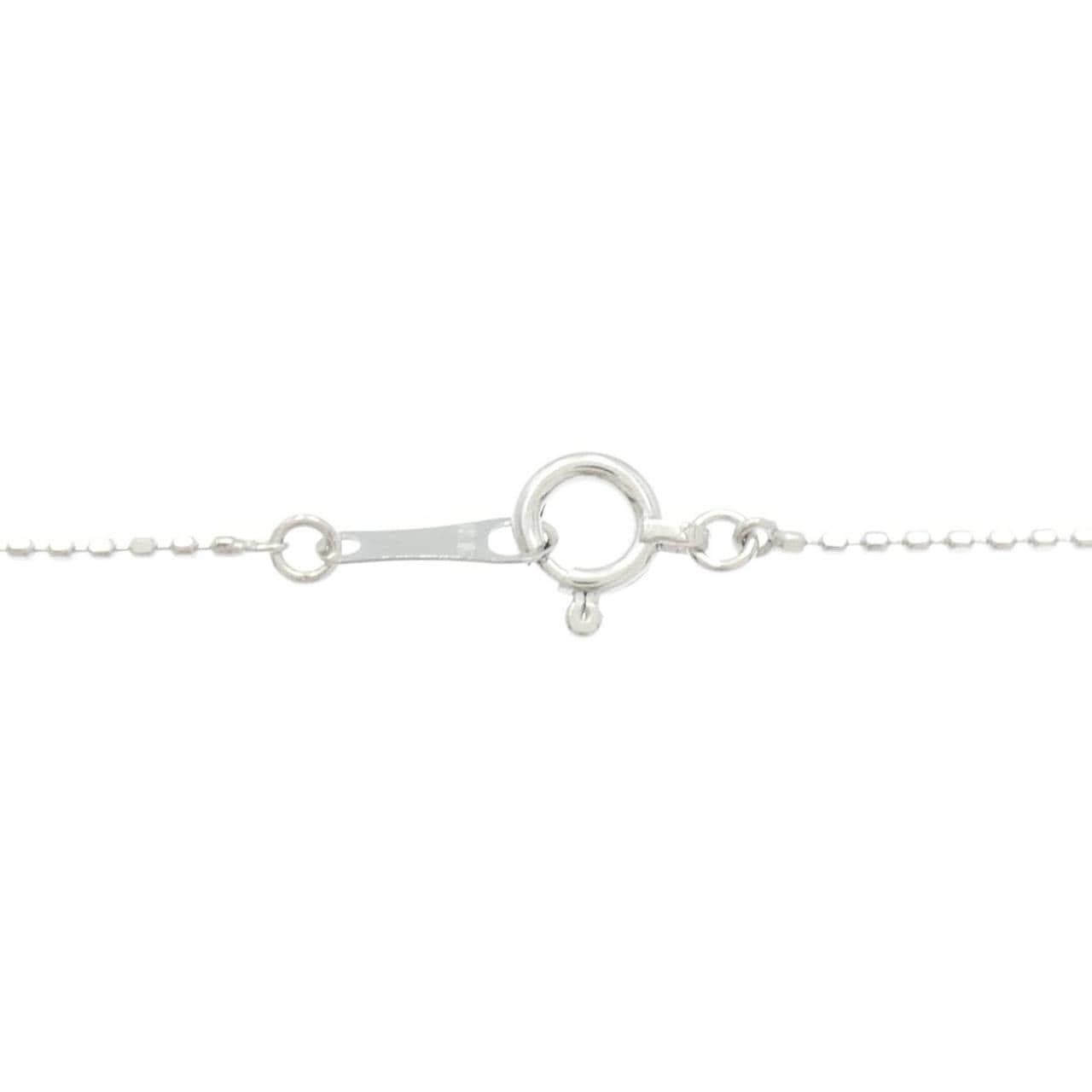 K18WG クロス ダイヤモンド ネックレス 1.00CT