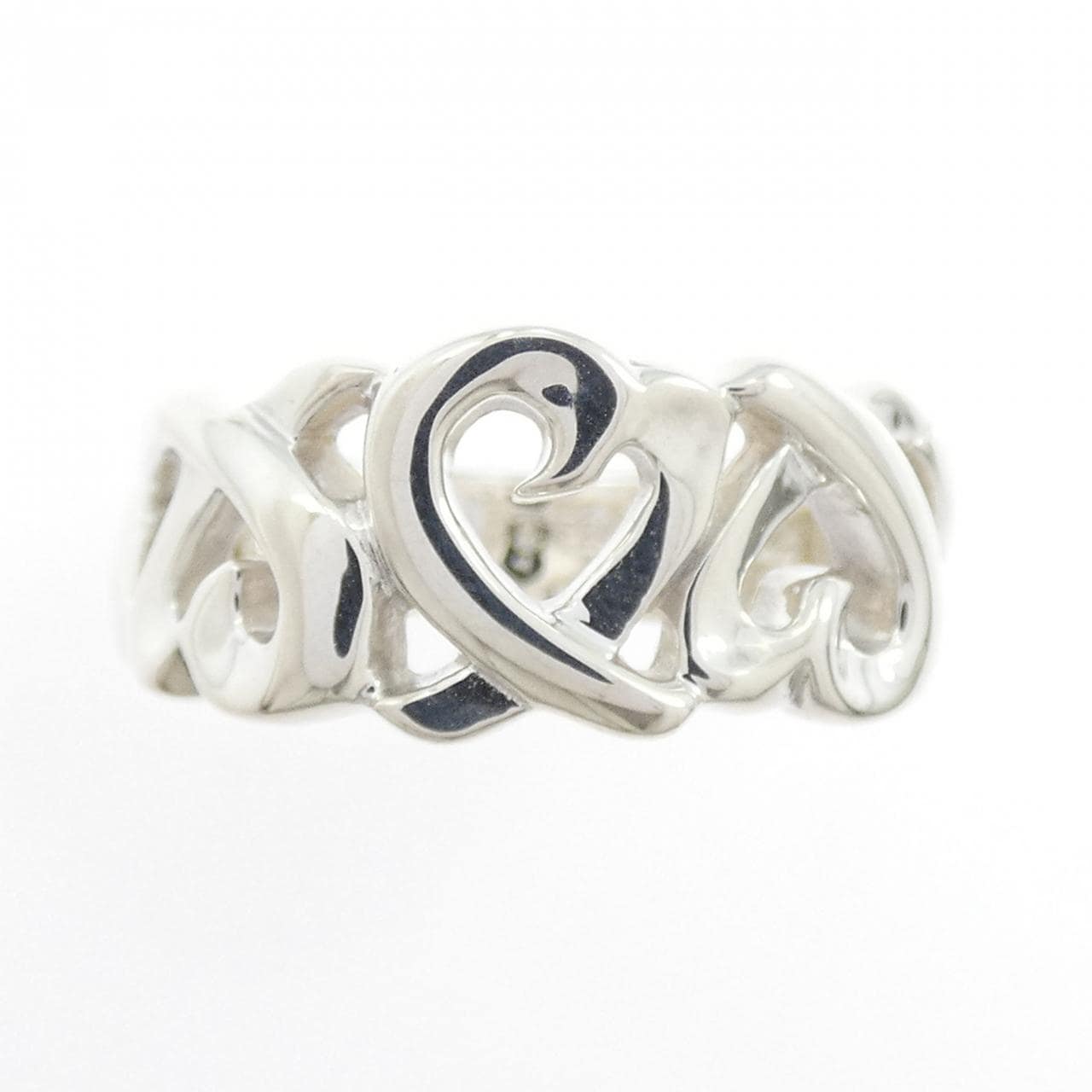 ティファニー トリプルラビングハート リング