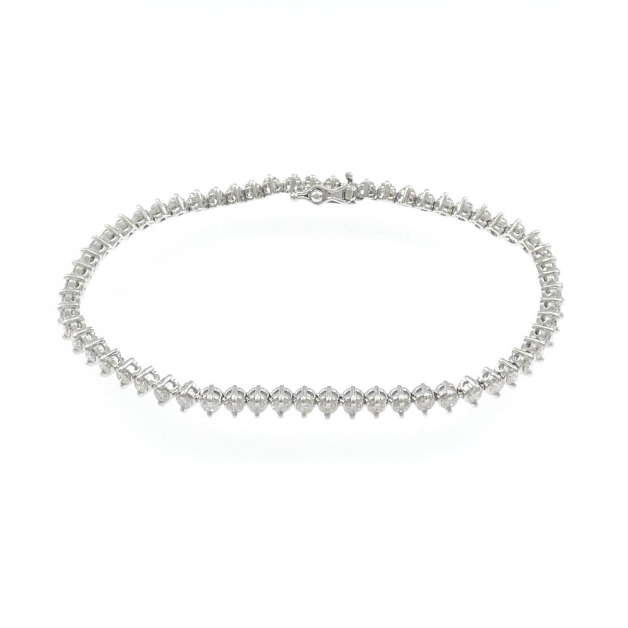PT850 ダイヤモンド ブレスレット 2.00CT