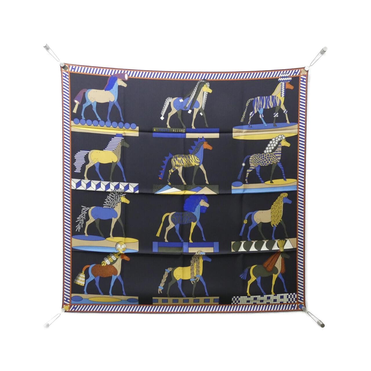 【未使用品】エルメス A TOUTE ALLURE カレ 004237S スカーフ