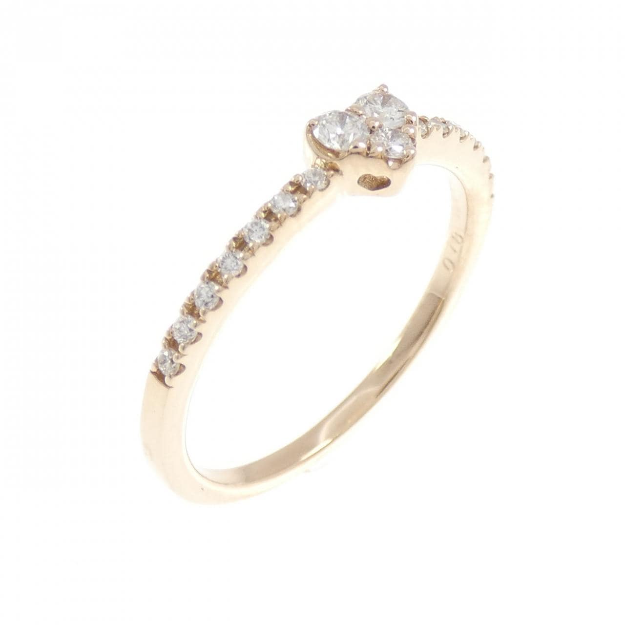 ポンテヴェキオ ハート リング 0.18CT
