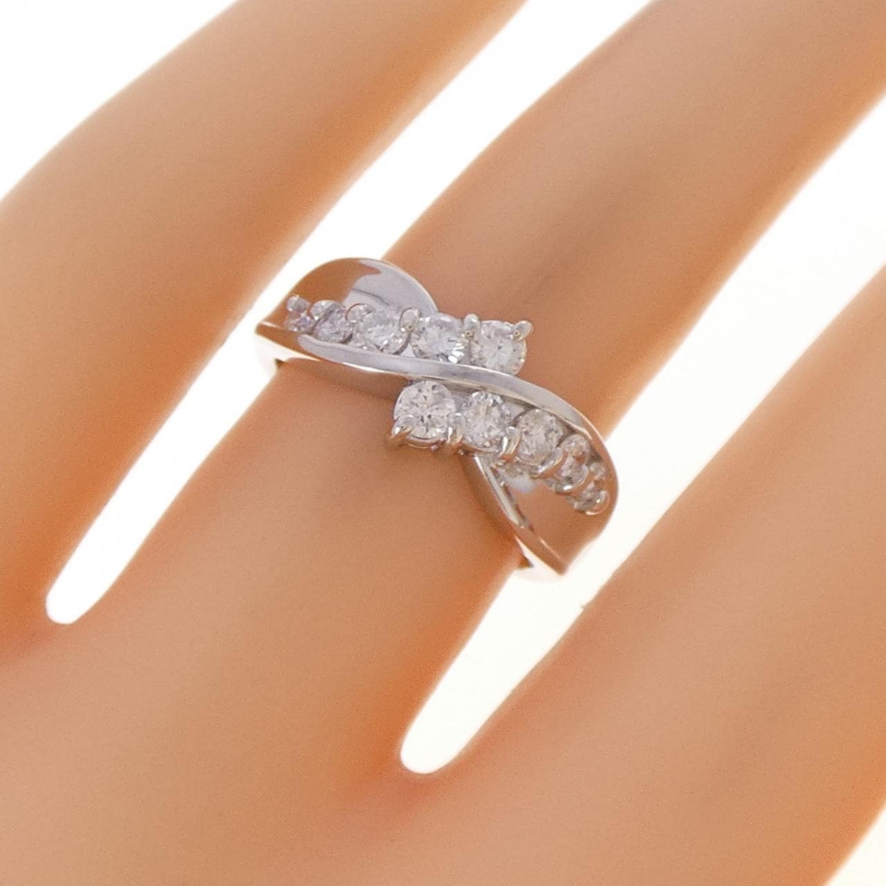 PT900 ダイヤモンド リング 0.51CT