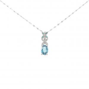 PT900/PT850 ジルコン ネックレス 1.31CT