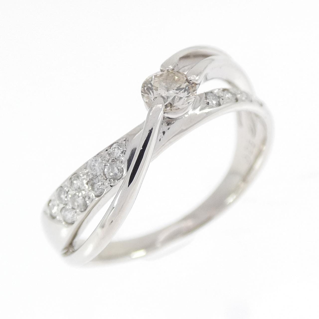 PT900 ダイヤモンド リング 0.25CT