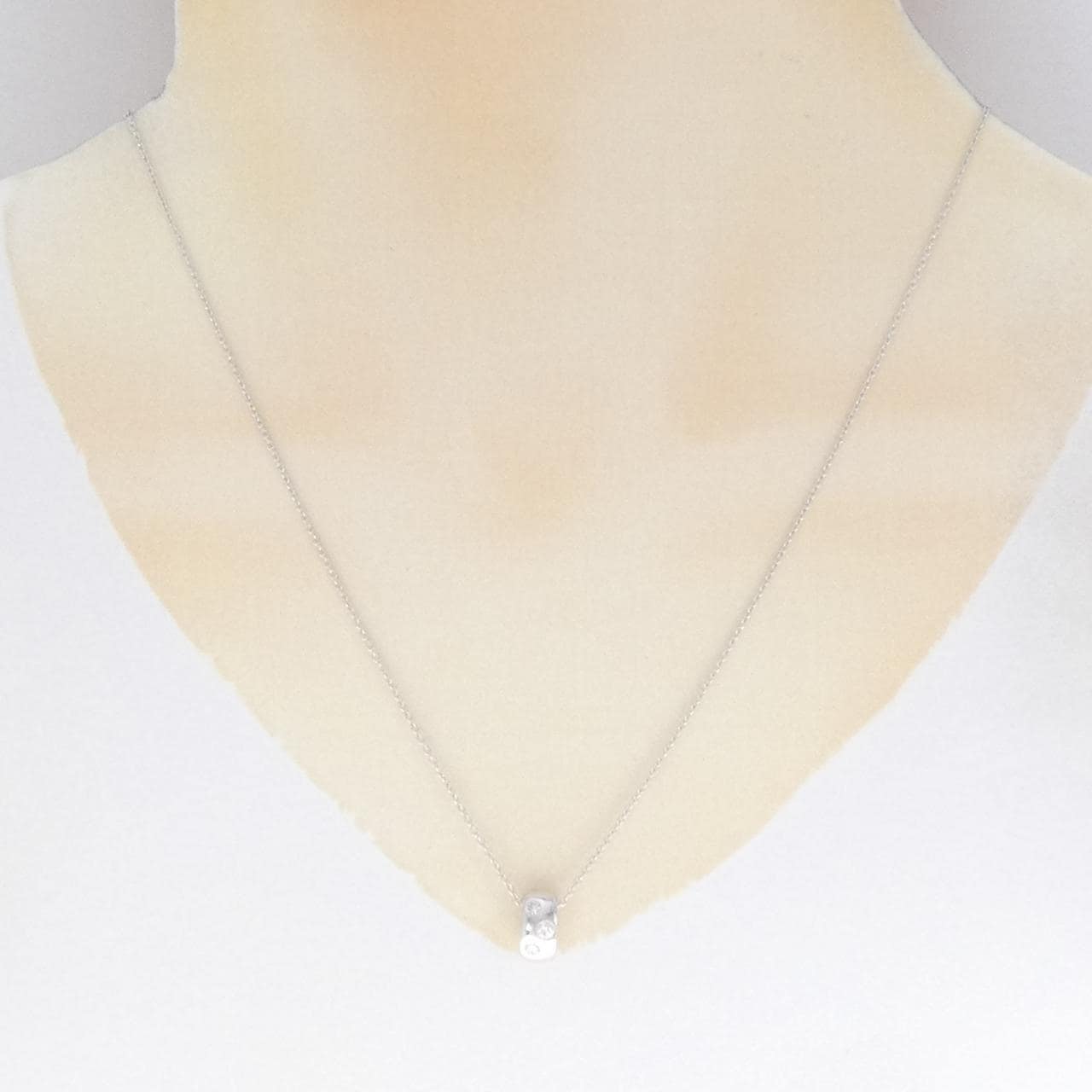 K18WG/K18PG ダイヤモンド ネックレス 0.33CT