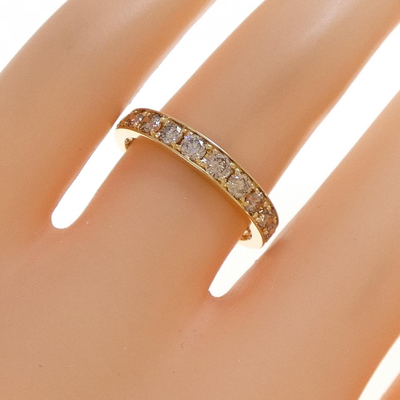 K18YG ダイヤモンド リング 1.00CT