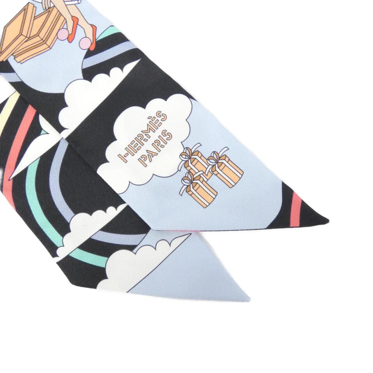 HERMES CARRES VOLANTS Twilly 063849S Scarf