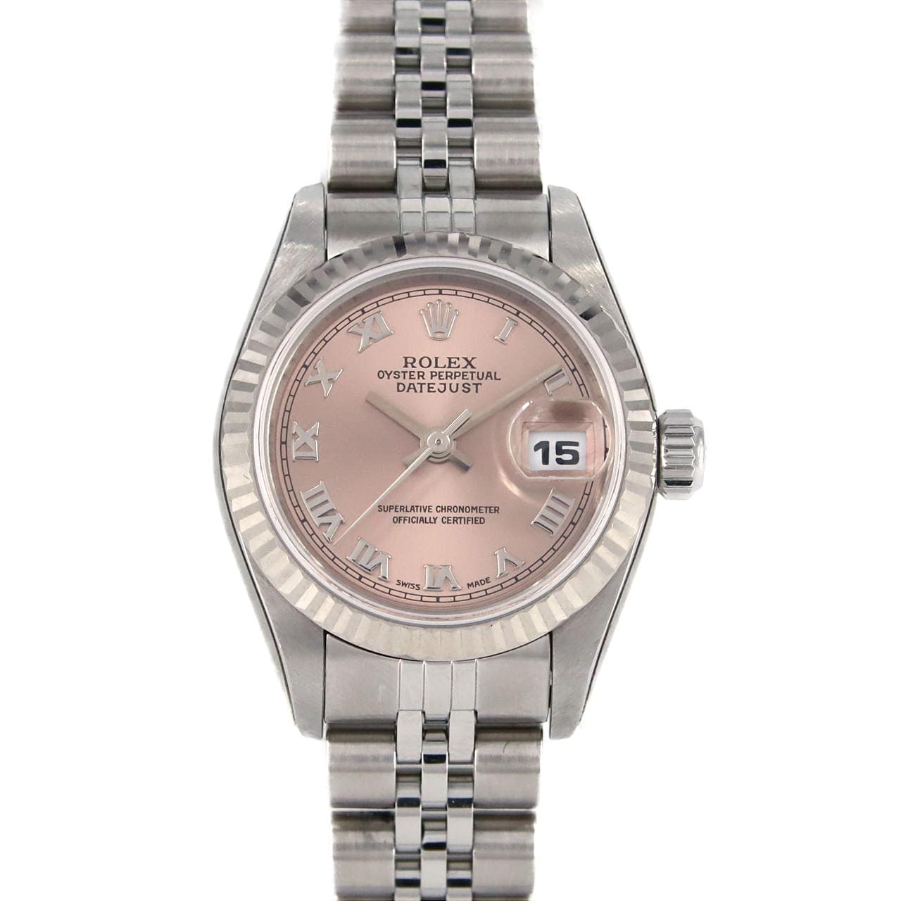 ROLEX Datejust 79174 SSxWG Automatic F number