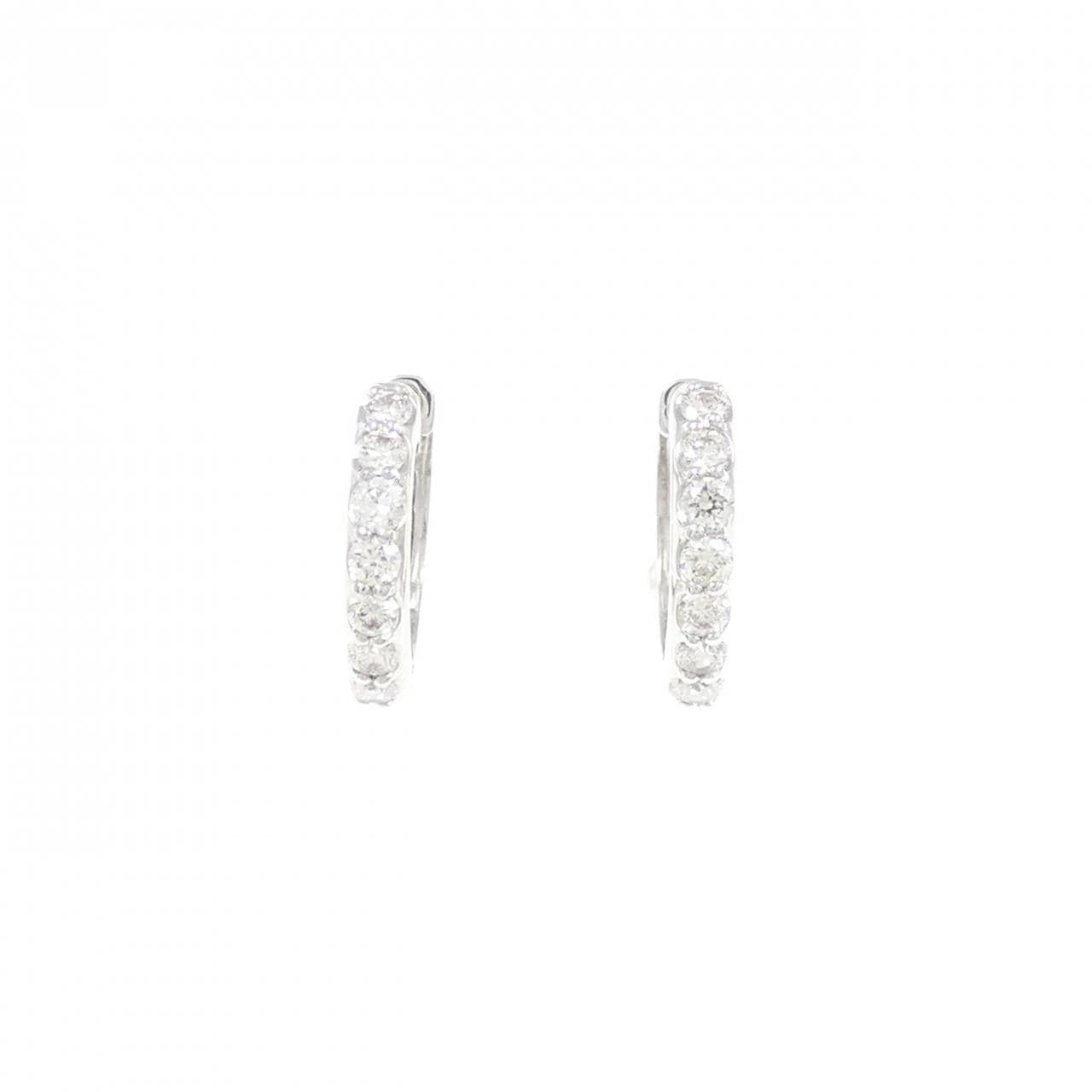 【新品】PT ダイヤモンド ピアス 0.20CT