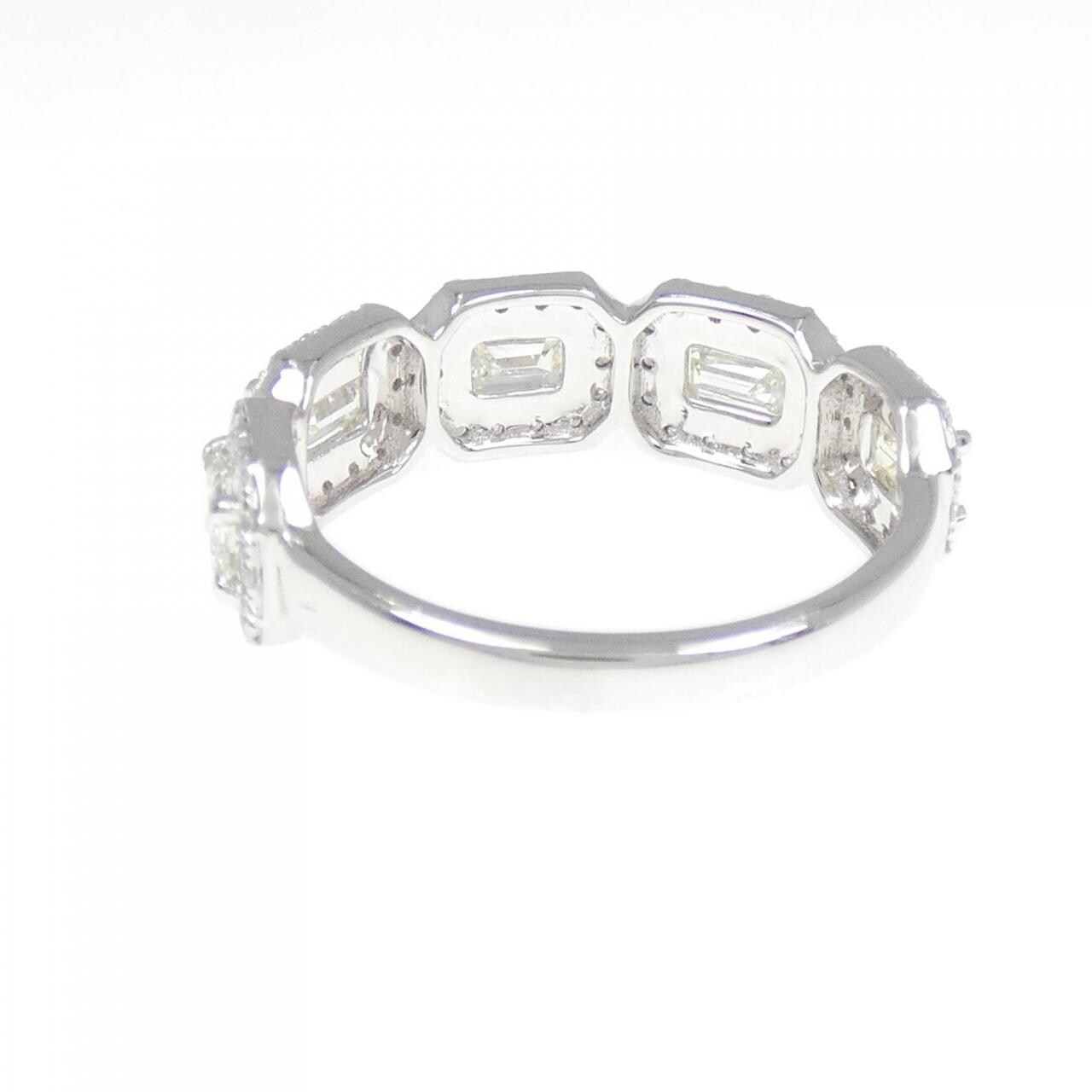 【新品】K18WG ダイヤモンド リング 0.43CT