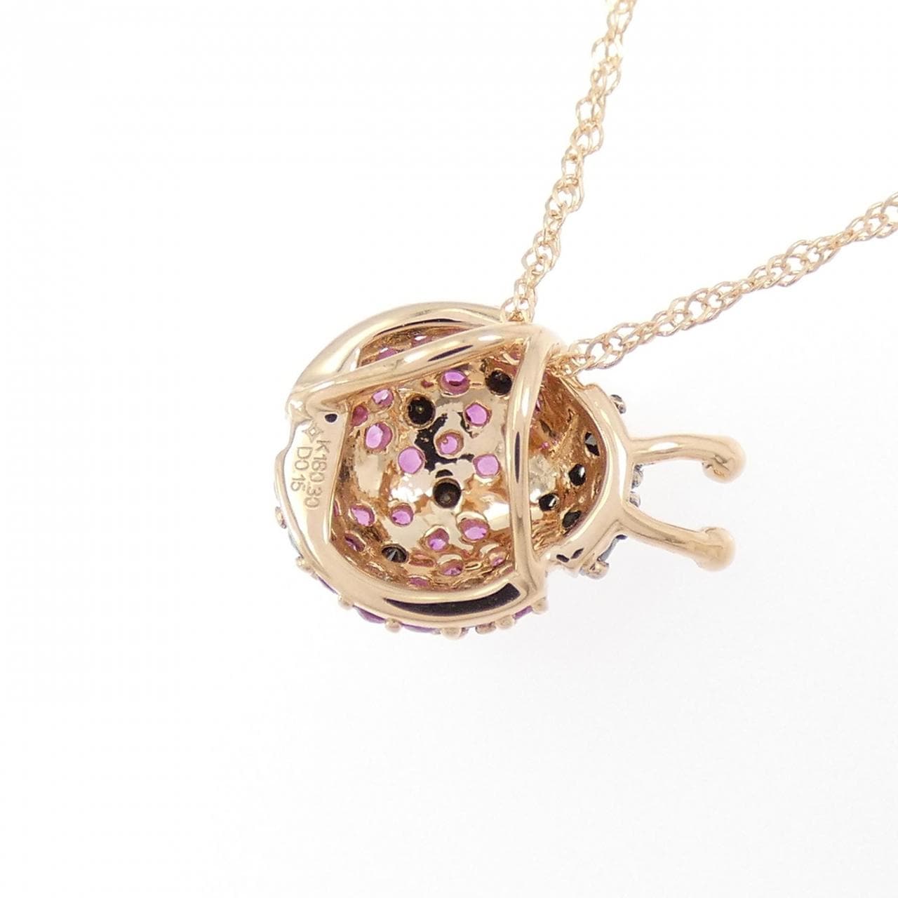 ジーエスティービー ルビー ネックレス 0.30CT