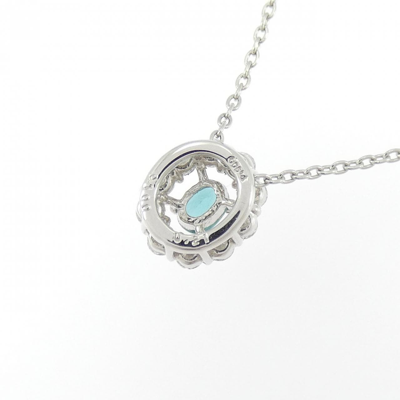 PT900/PT850 グランディディエライト ネックレス 0.100CT