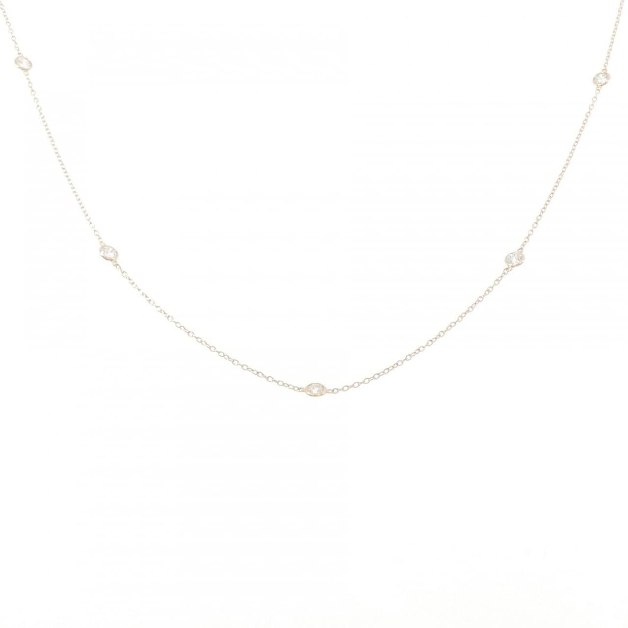 【リメイク】K10YG ダイヤモンド ネックレス 1.00CT