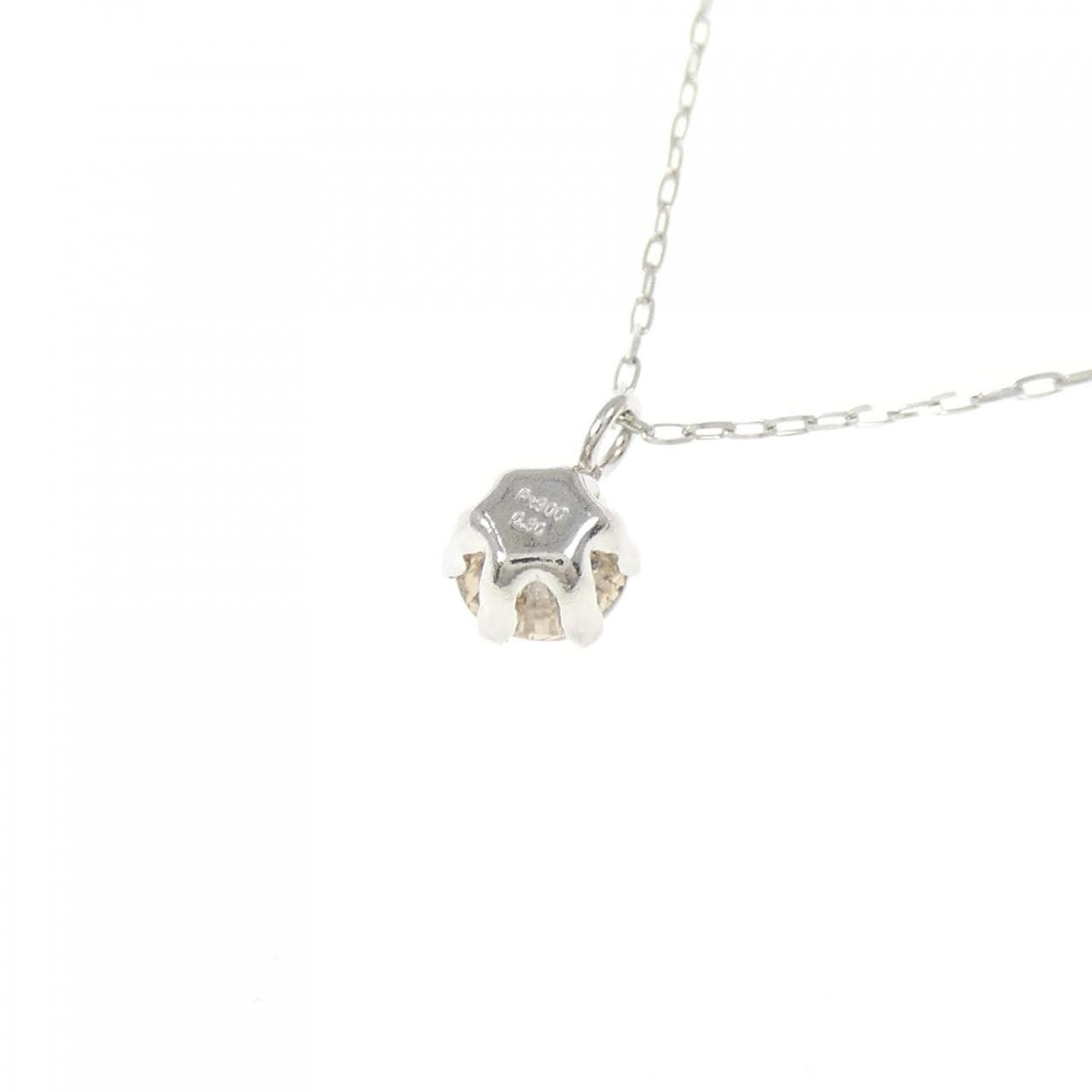 PT900/PT850 ダイヤモンド ネックレス 0.30CT