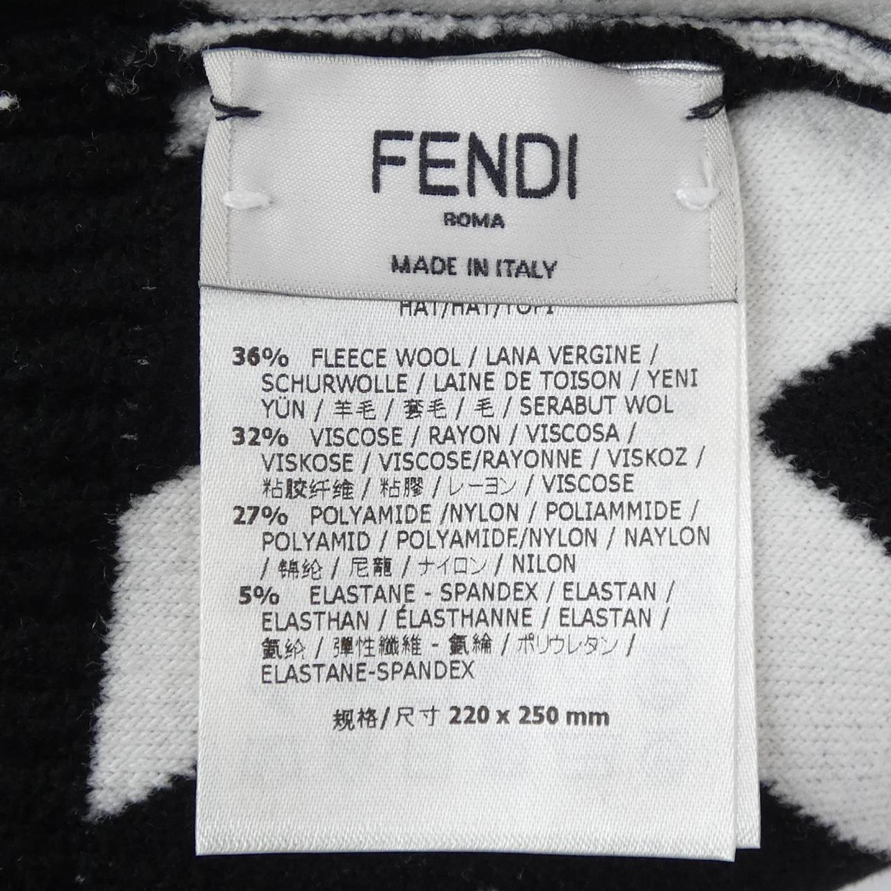 フェンディ FENDI FXQ538 ニットキャップ