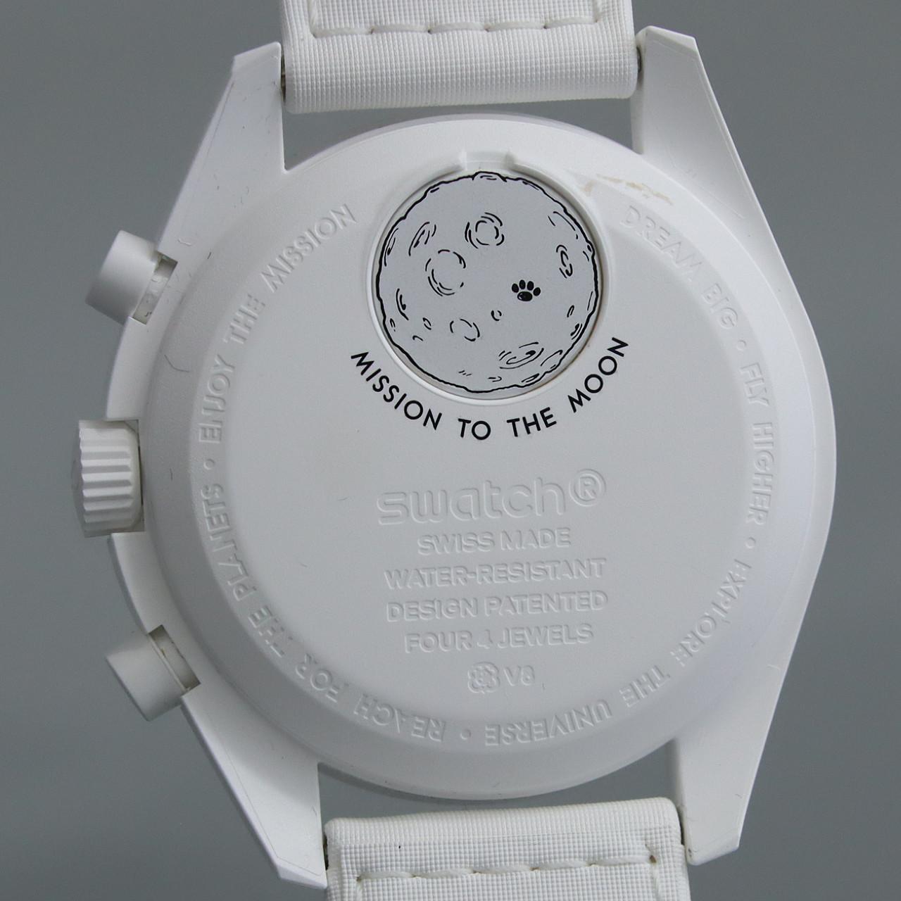 スウォッチ スウォッチxオメガ･ミッショントゥザムーンフェイズ スヌーピー SO33W7OO バイオセラミック クォーツ