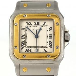 【ノーメンテナンス還元価格】カルティエ サントスガルベLM コンビ W20011C4 SSxYG クォーツ