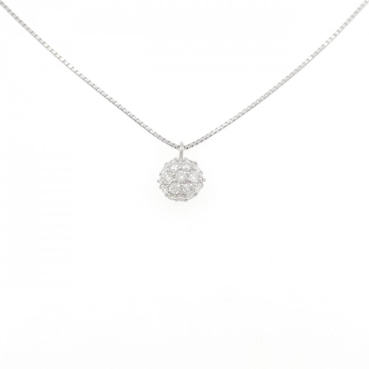 PT900/PT850 ダイヤモンド ネックレス 0.50CT