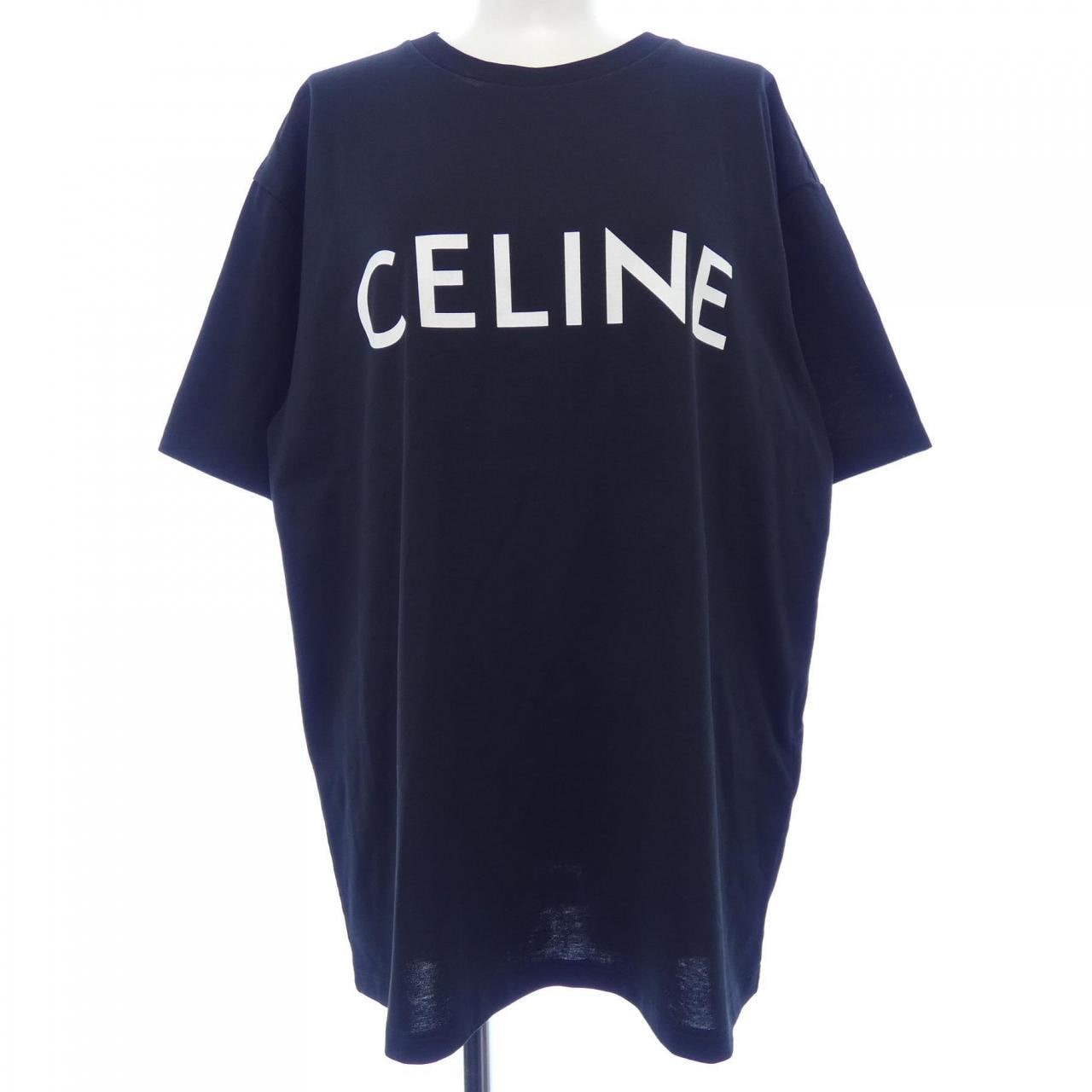 セリーヌ CELINE CELINEプリント ルーズTシャツ 2X764671Q Tシャツ