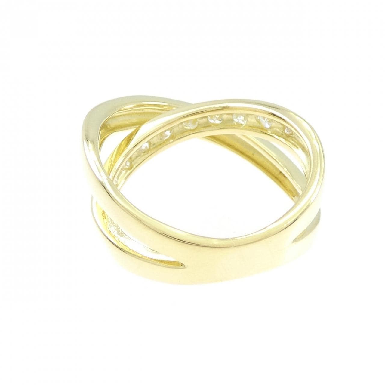 K18YG ダイヤモンド リング 0.50CT