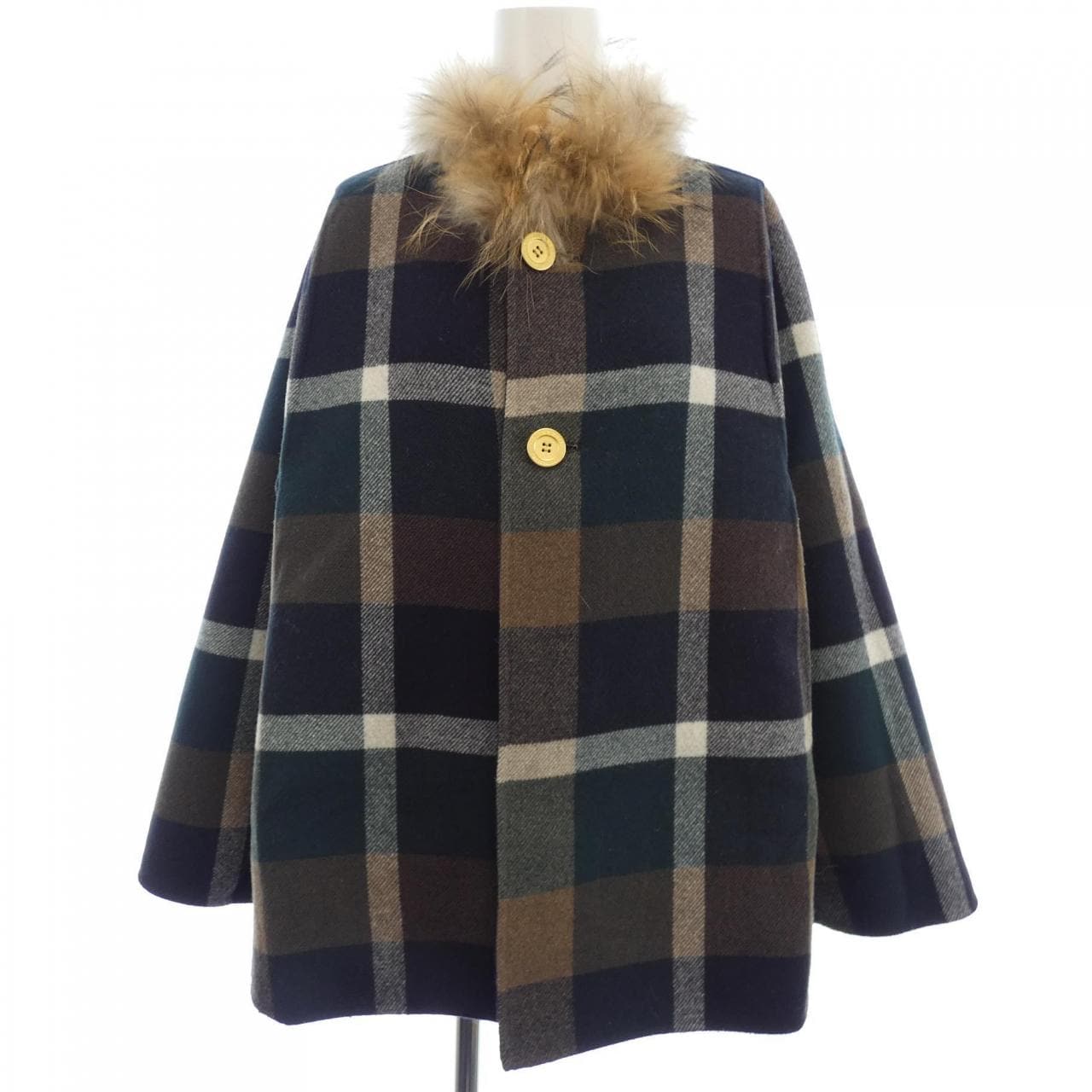 ブルーレーベルクレストブリッジ BLUE LABEL CRESTBRID ケープ