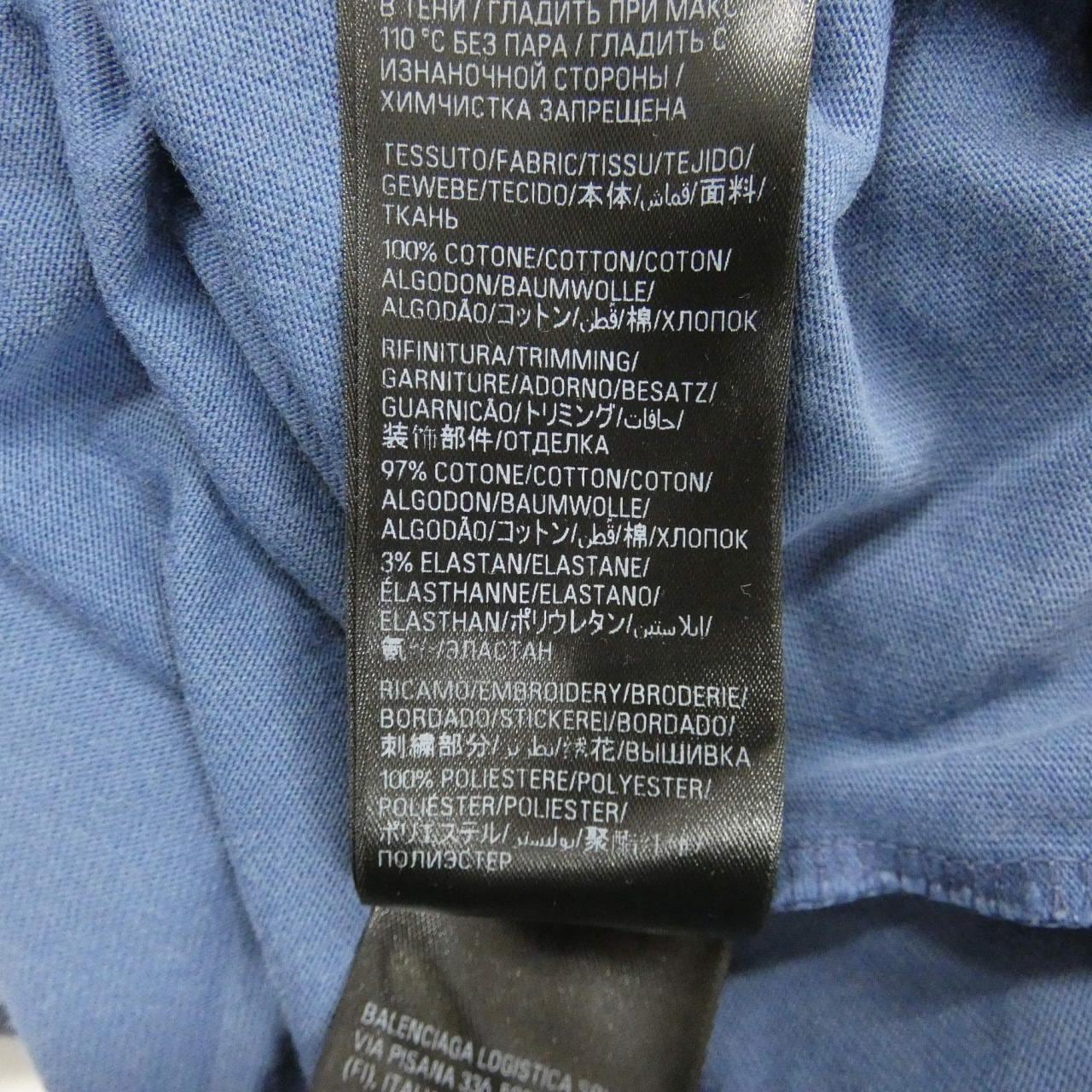 バレンシアガ BALENCIAGA 764235 TPVK1 UNISEX Tシャツ