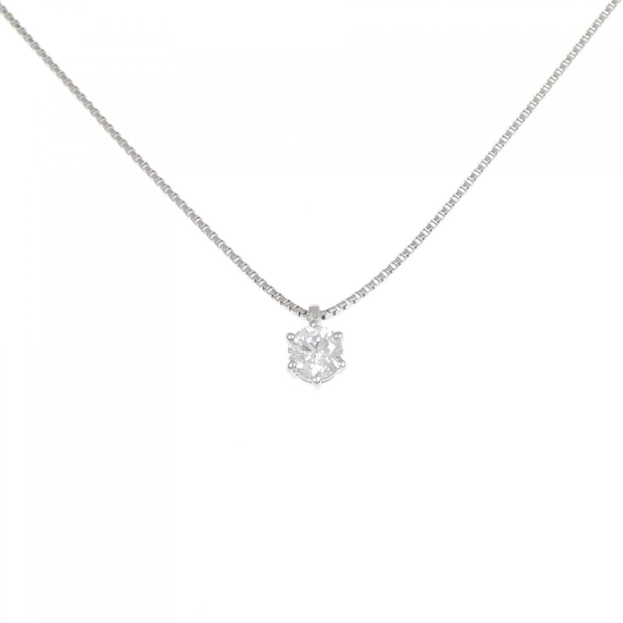PT Solitaire Diamond Necklace 0.381CT