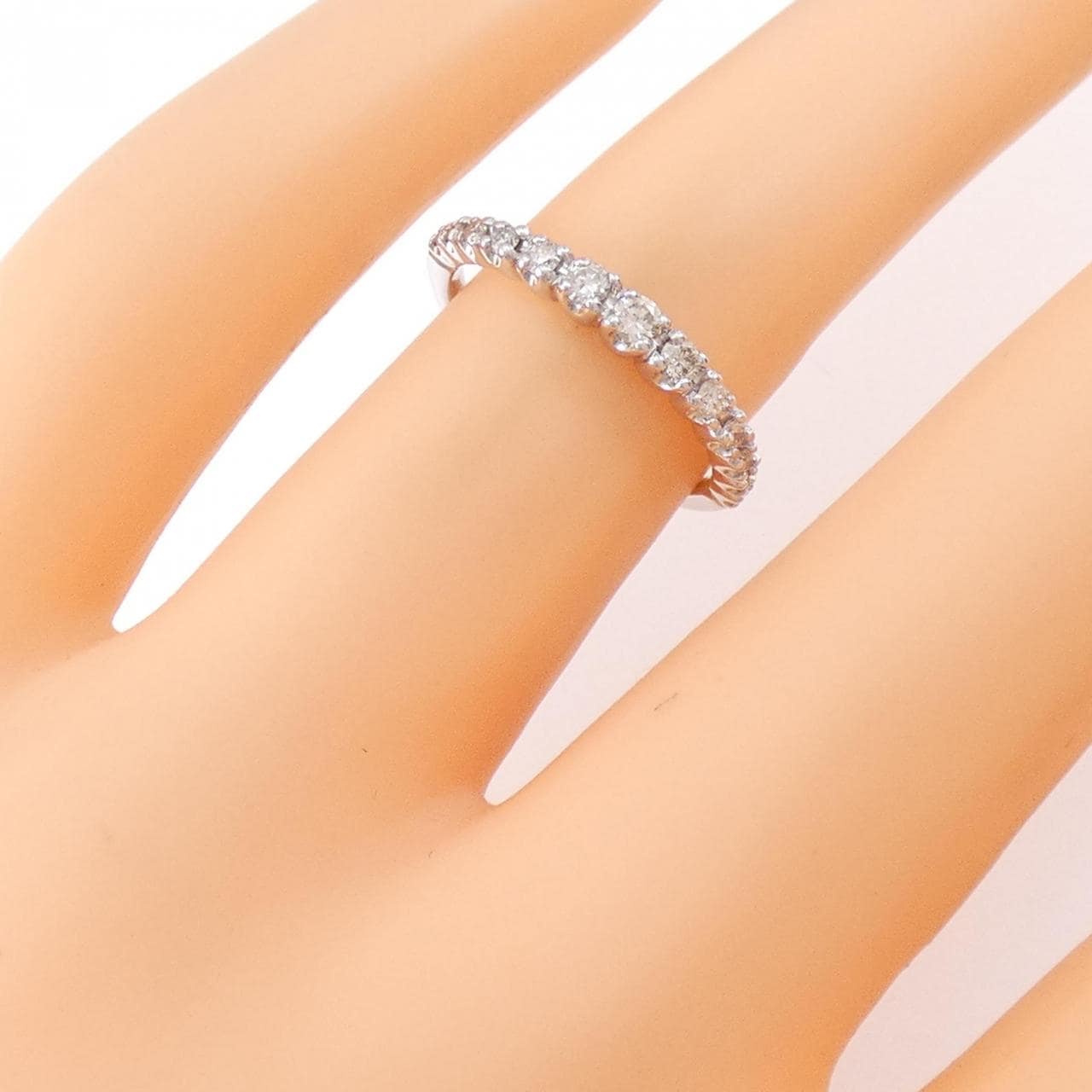 K18WG ダイヤモンド リング 0.23CT