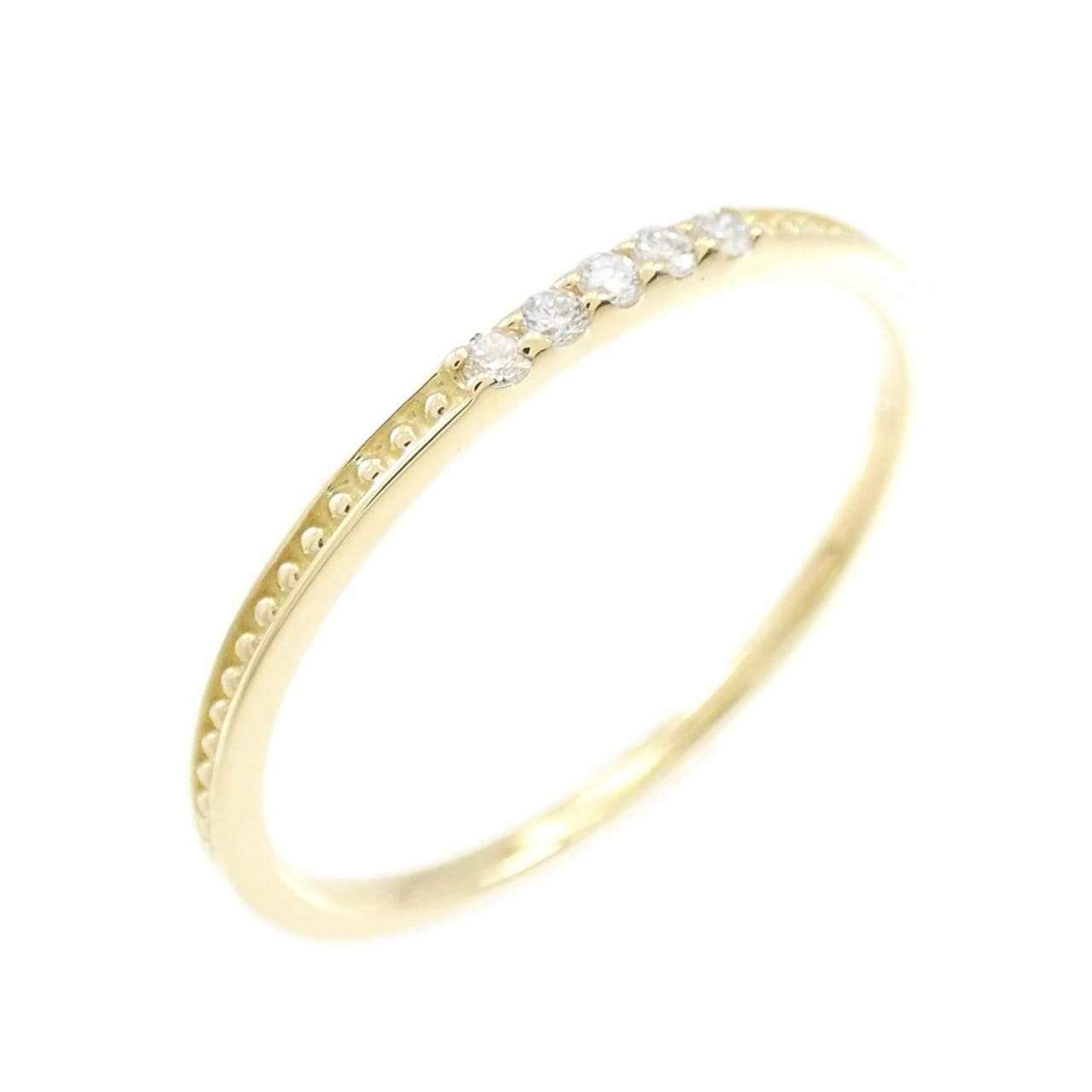 [Remake] K18YG Diamond Ring 0.05CT