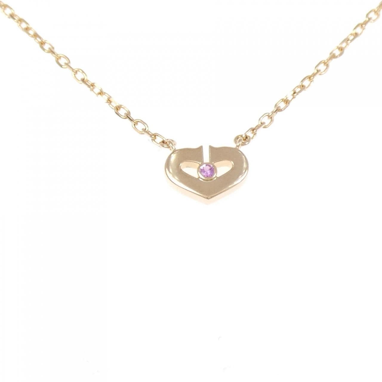 Cartier C heart necklace