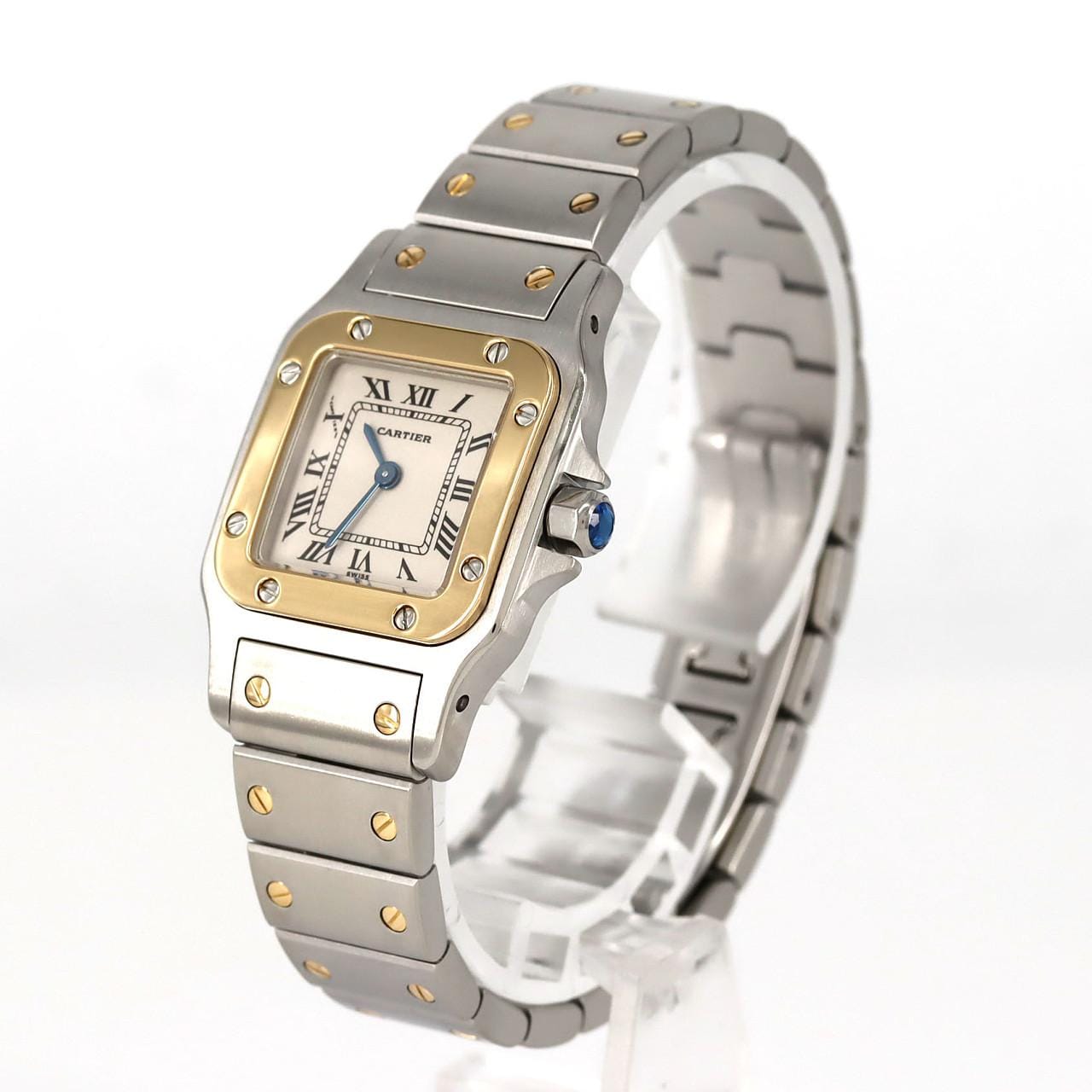 カルティエ サントスガルベSM コンビ W20012C4 SSxYG クォーツ
