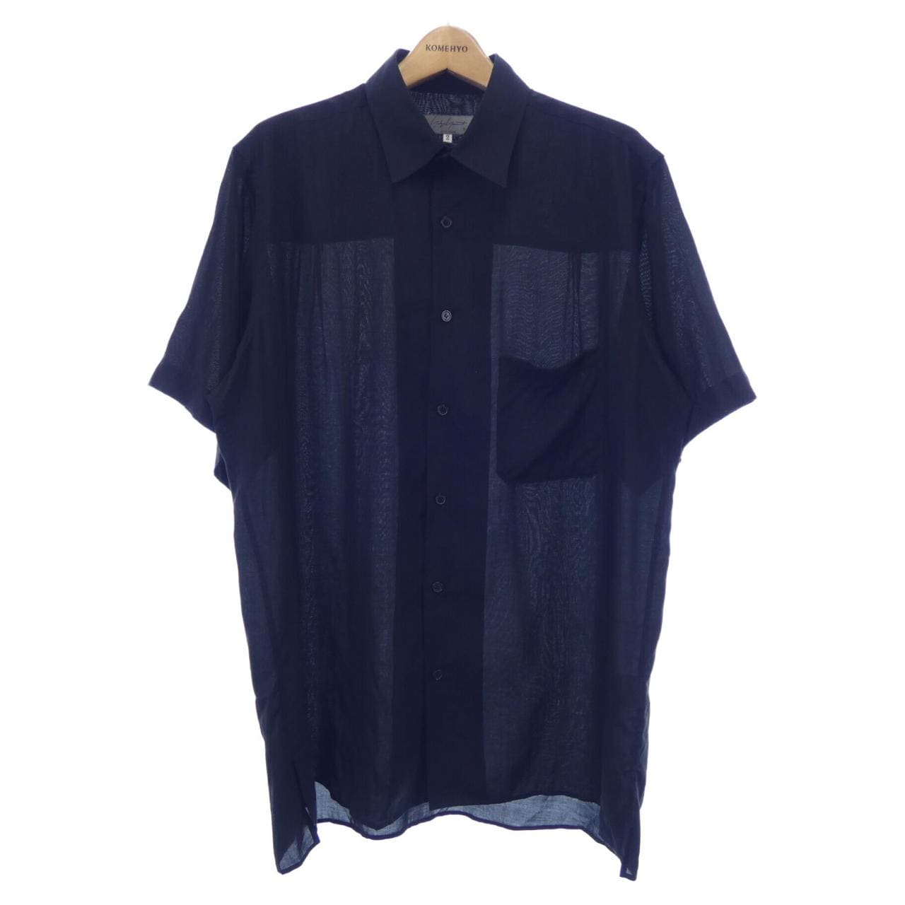 ヨウジヤマモトプールオム YOHJI YAMAMOTO POUR S／Sシャツ