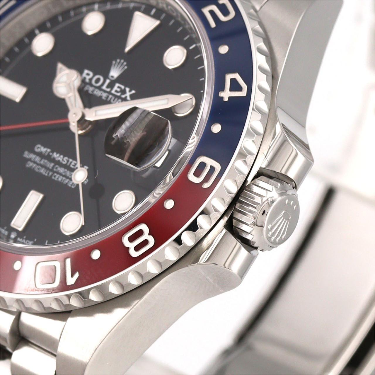 ロレックス GMTマスターⅡ 126710BLRO･5 SS 自動巻 ランダム番