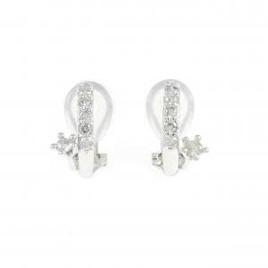 PT900/K14WG ダイヤモンド イヤリング 0.30CT