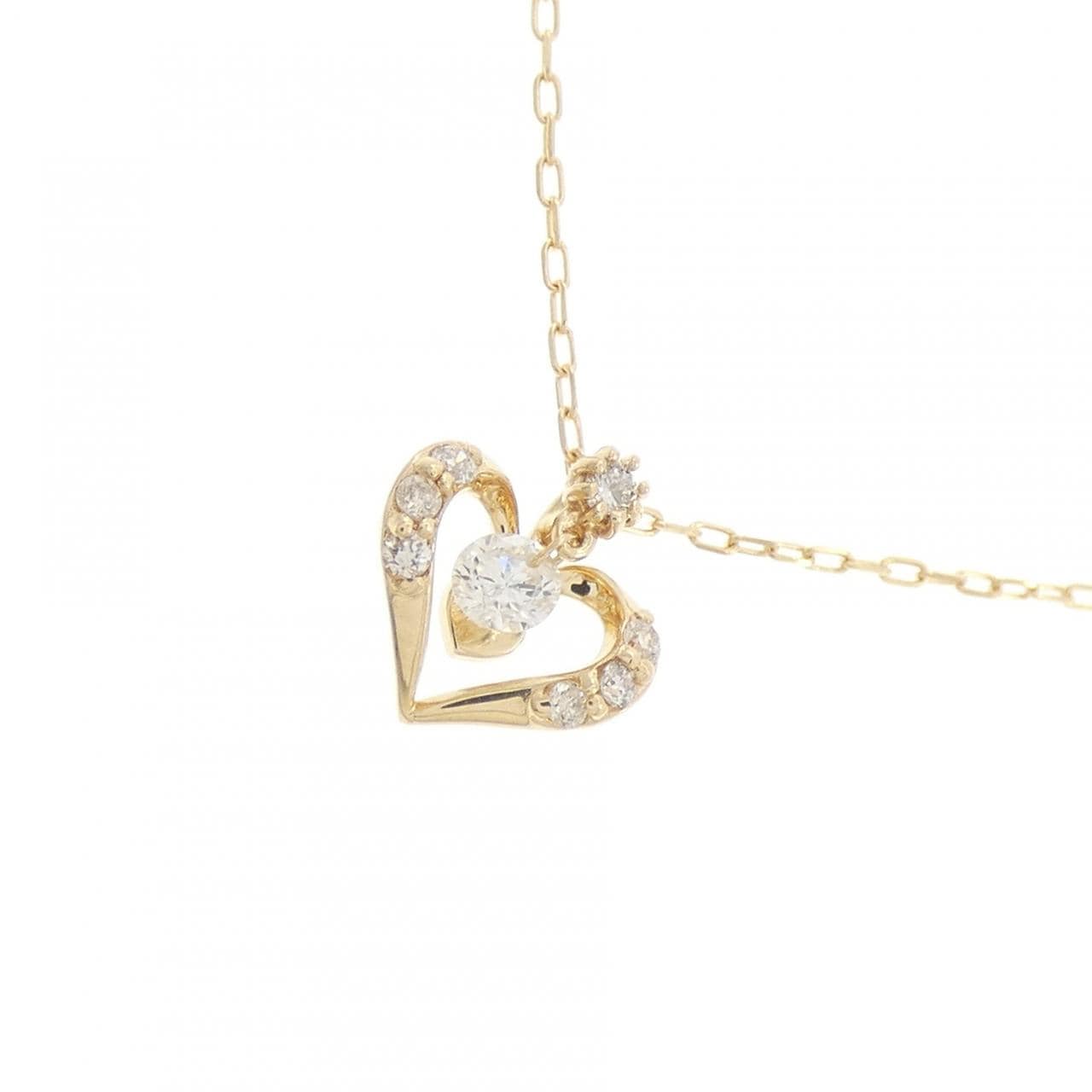 サマンサティアラ ダイヤモンド ネックレス 0.09CT